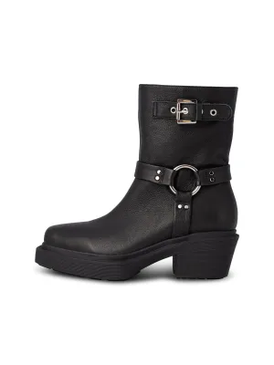 Shoe The Bear Amina Biker Boots-Black-STB2406