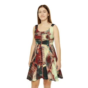 Square Dance - Women's Skater Dress - Designed By Concordia