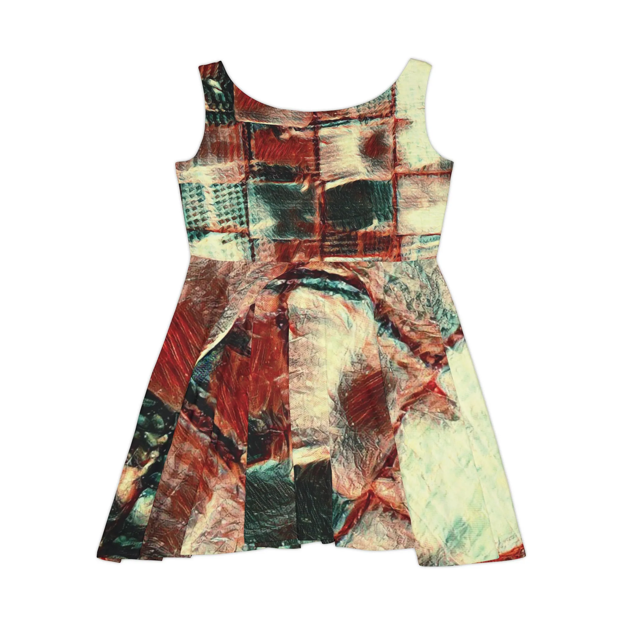 Square Dance - Women's Skater Dress - Designed By Concordia