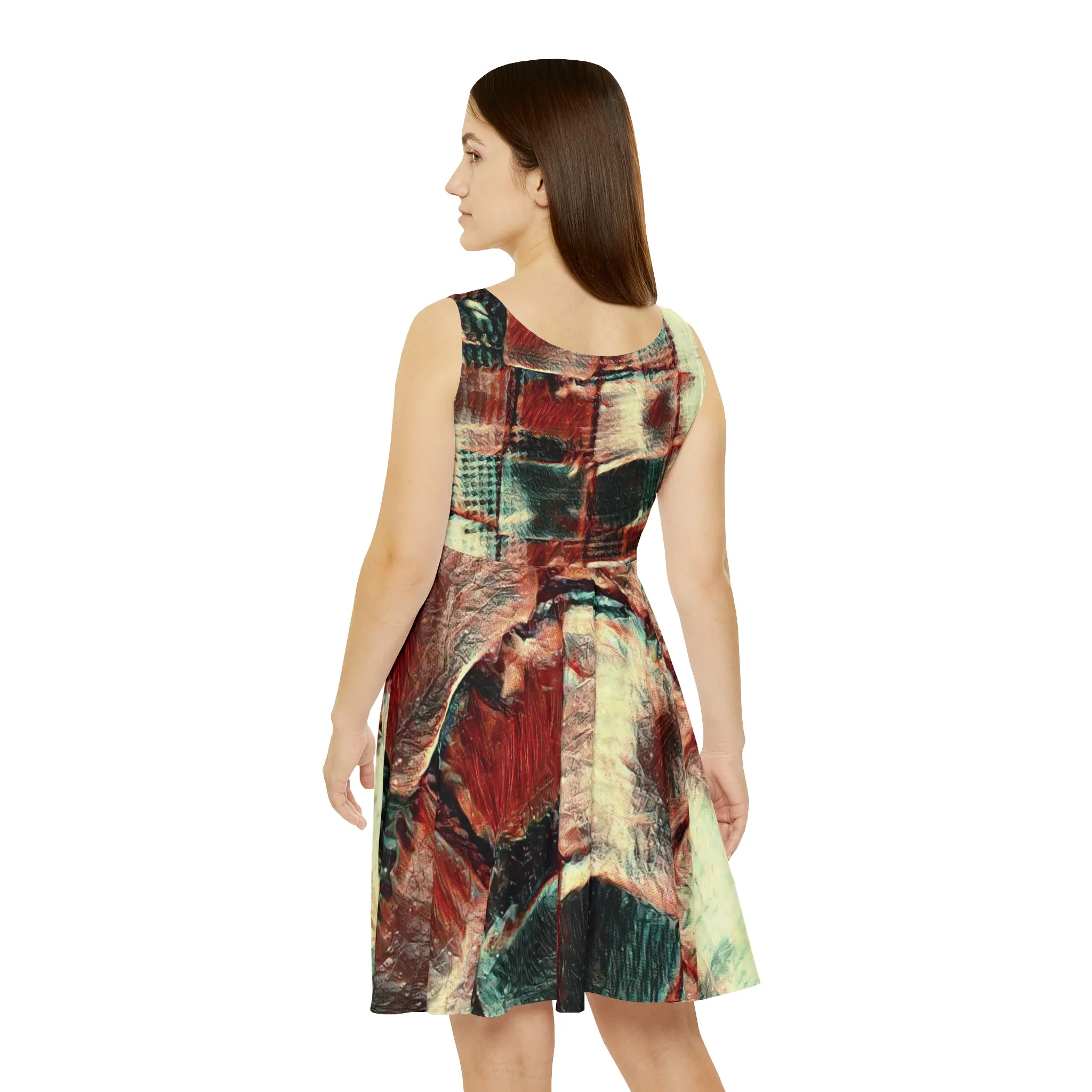 Square Dance - Women's Skater Dress - Designed By Concordia