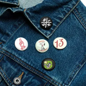 Subculture set of badges