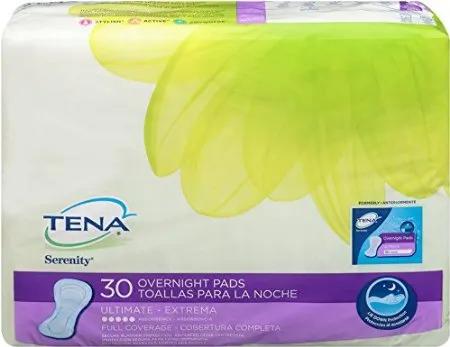 Tena 57400 Serenity Overnight Pads, Very Long