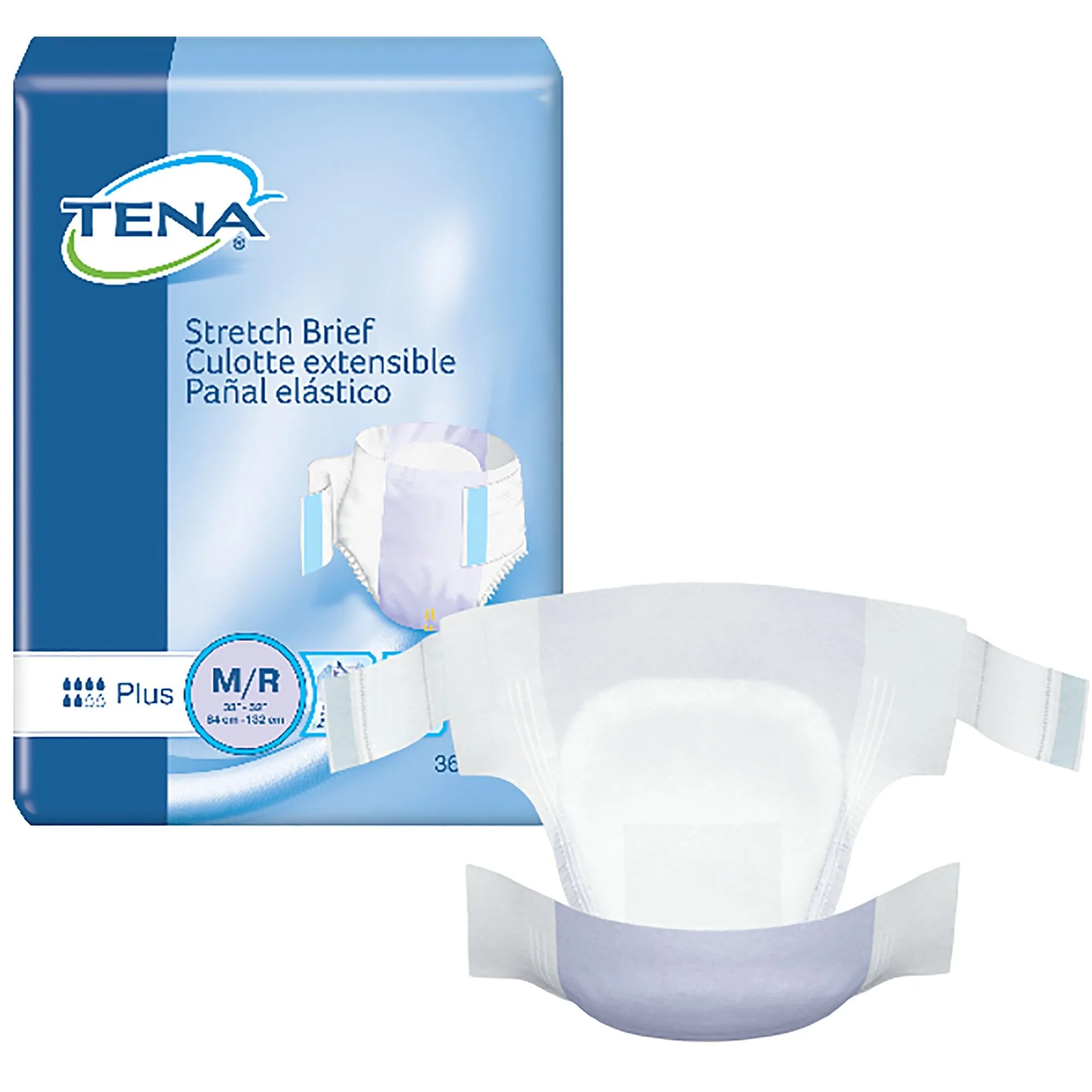 Tena® Stretch™ Plus Incontinence Brief, Medium