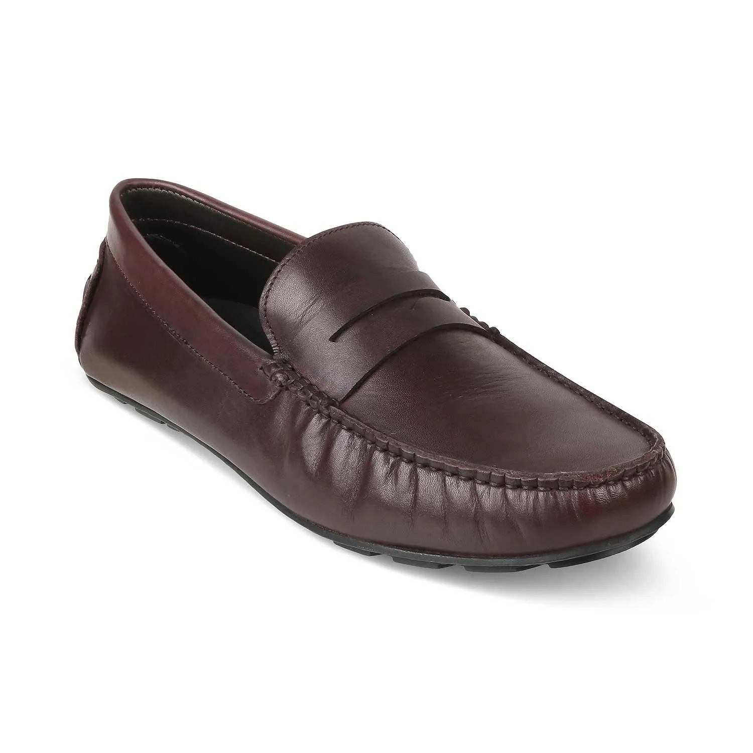 The Sloafer Brown Men's Leather Driving Loafers Tresmode