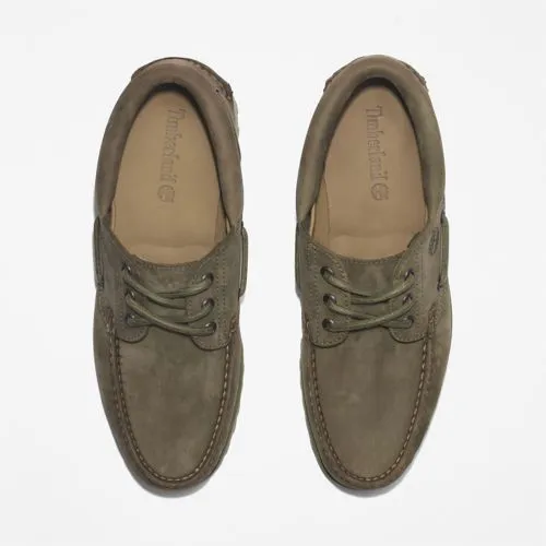 Timberland AUTHENTIC HANDSEWN BOAT SHOE Men’s - DARK GREEN NUBUCK