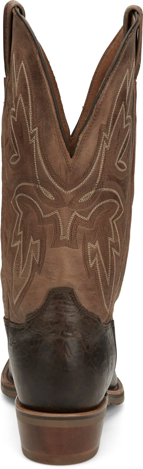 Tony Lama Mens Fernando Brown Cowhide Cowboy Boots