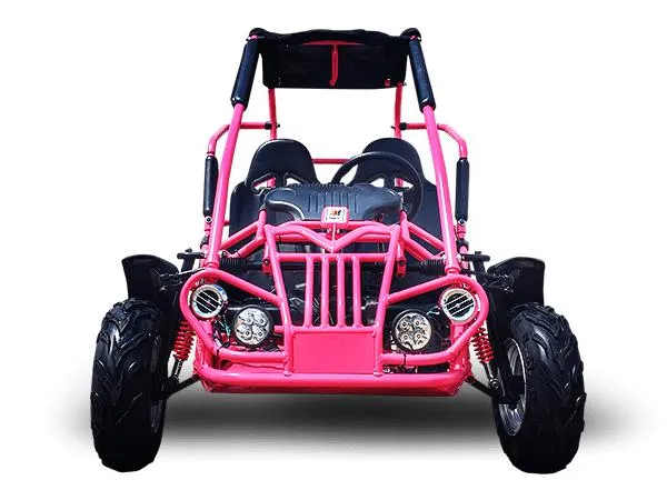 TRAILMASTER Mid XRX/R - Deluxe Go Kart Buggy With Reverse , Full roll cage and safety harness, Ages 10 and up, 196 CC Electric start.