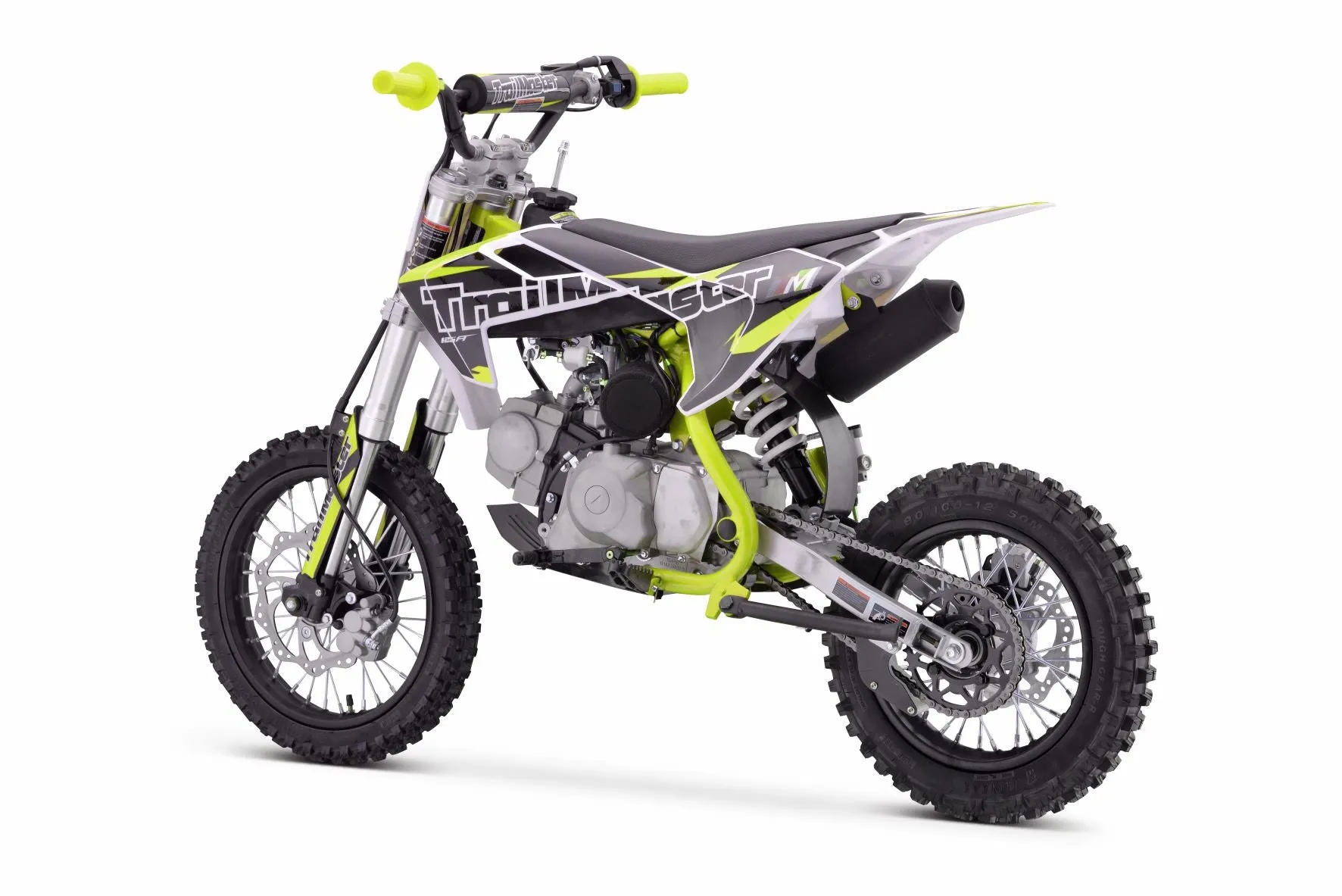 TrailMaster TM23 Dirt Bike  125cc Semi Automatic, Electric Start Seat Height 29.3 Inches 14" Front Tire