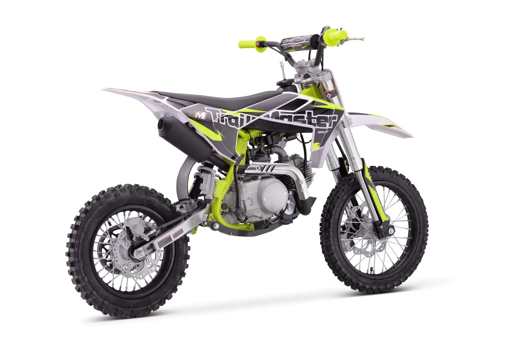 TrailMaster TM23 Dirt Bike  125cc Semi Automatic, Electric Start Seat Height 29.3 Inches 14" Front Tire