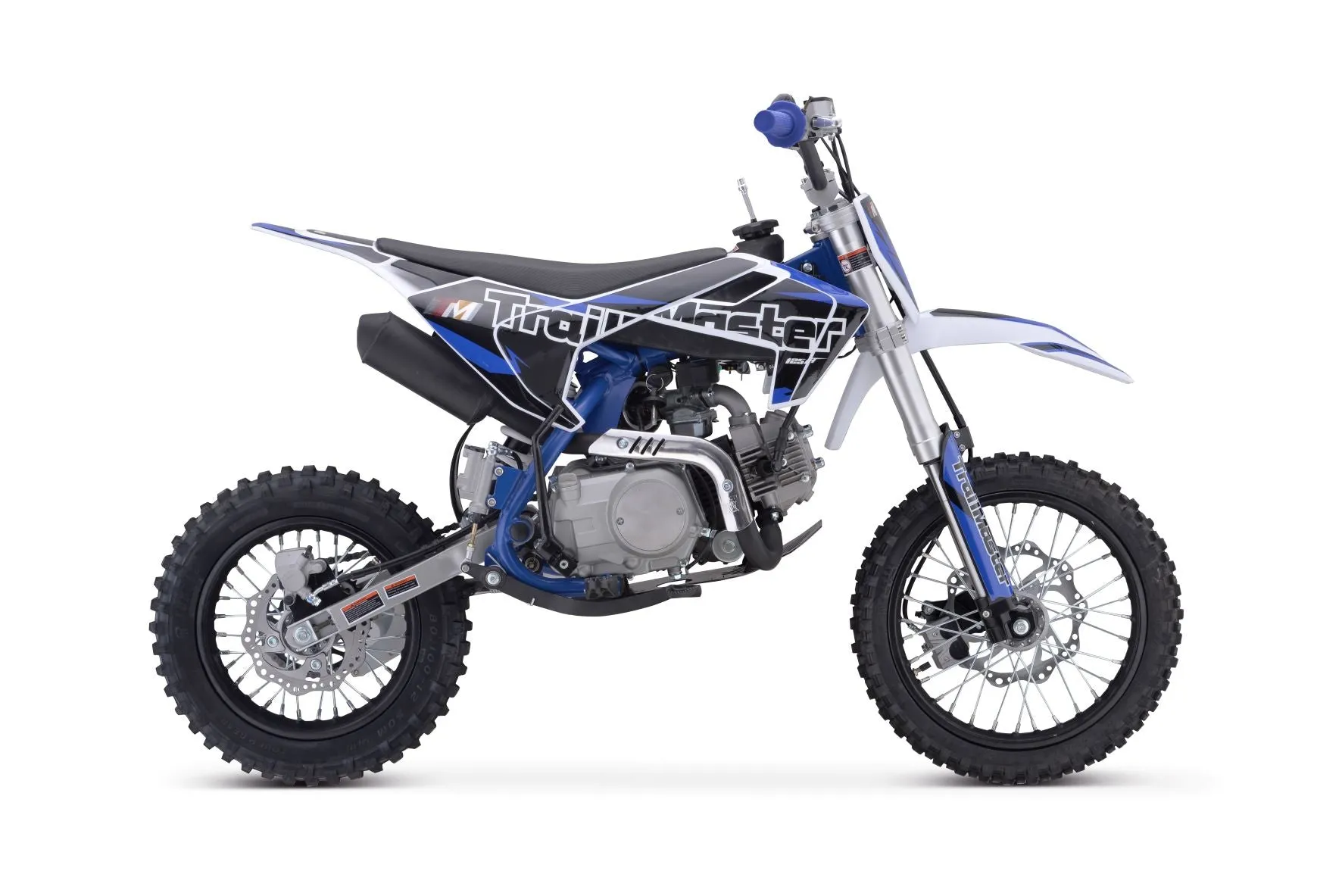 TrailMaster TM23 Dirt Bike  125cc Semi Automatic, Electric Start Seat Height 29.3 Inches 14" Front Tire