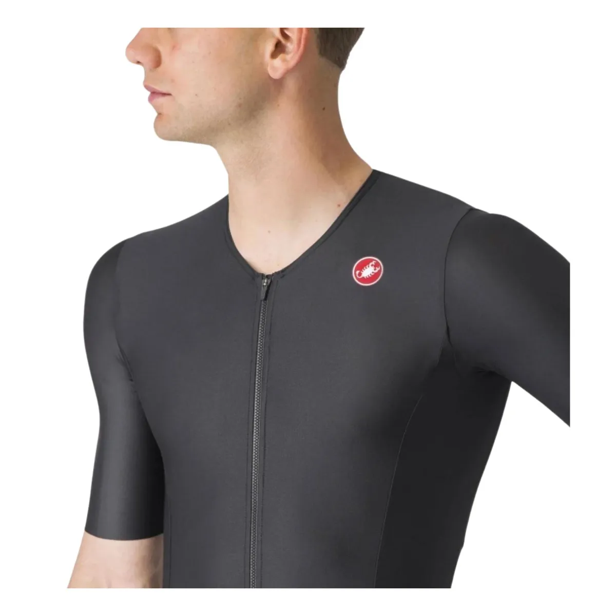 Trisuit Castelli Sanremo Ultra Speed Short Sleeve Black