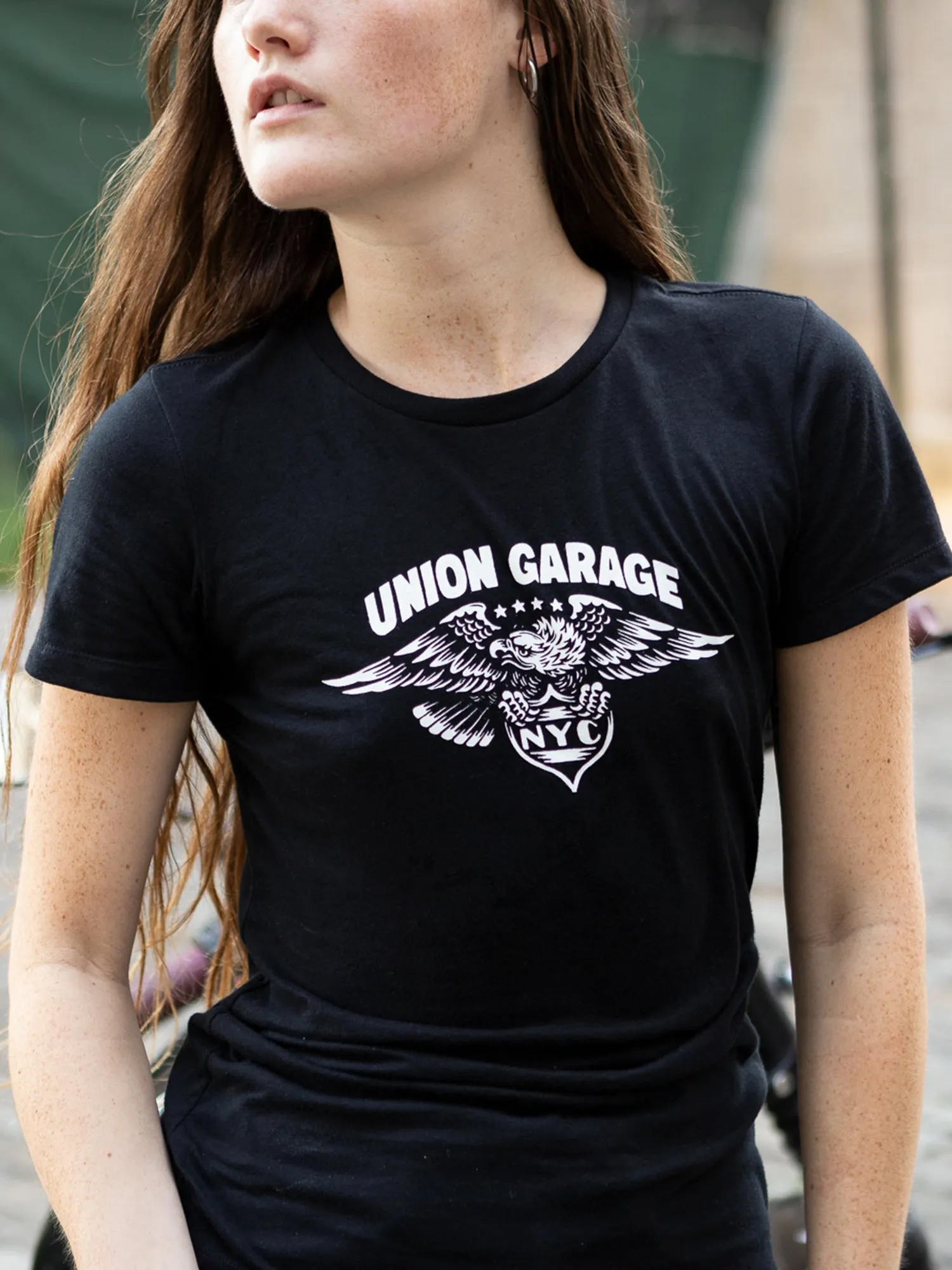 Union Garage Eagle Womens T-Shirt