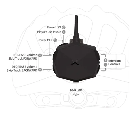 VELO - Casual Racer w/Jersey Pouch (S-series) : Cycling Intercom for Communication