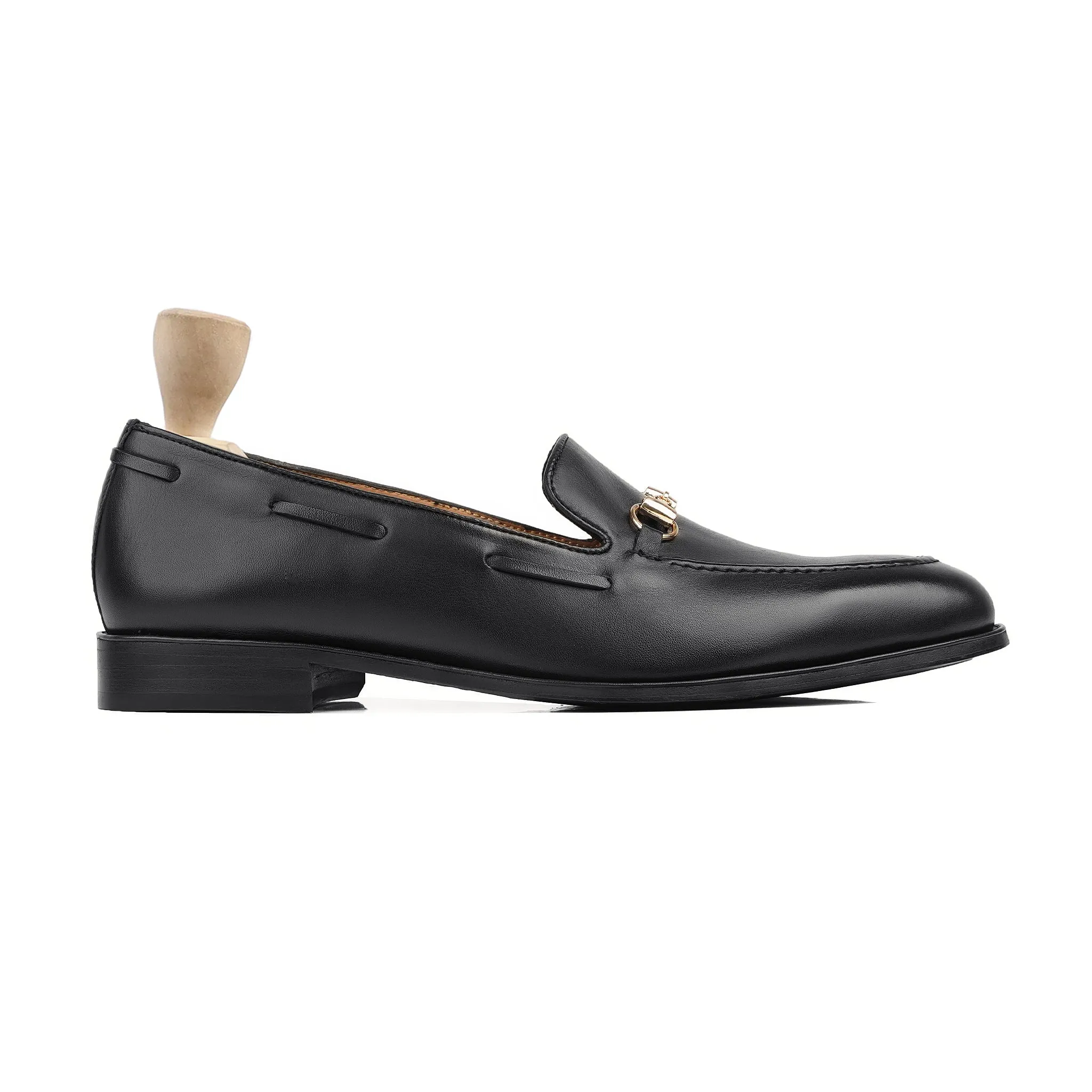 Wabana - Men's Black Calf Leather Loafer