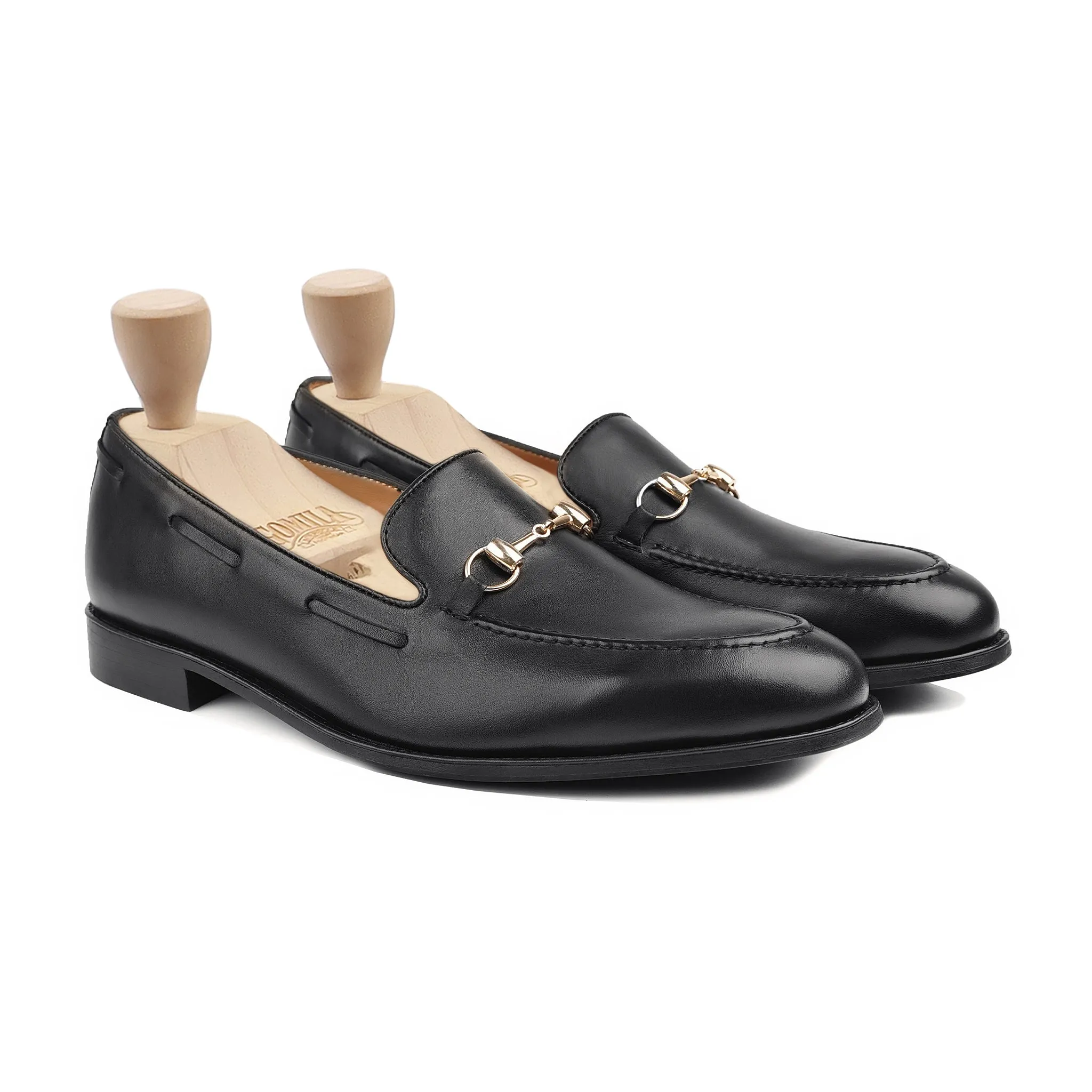 Wabana - Men's Black Calf Leather Loafer