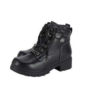 Women Black Biker Boots