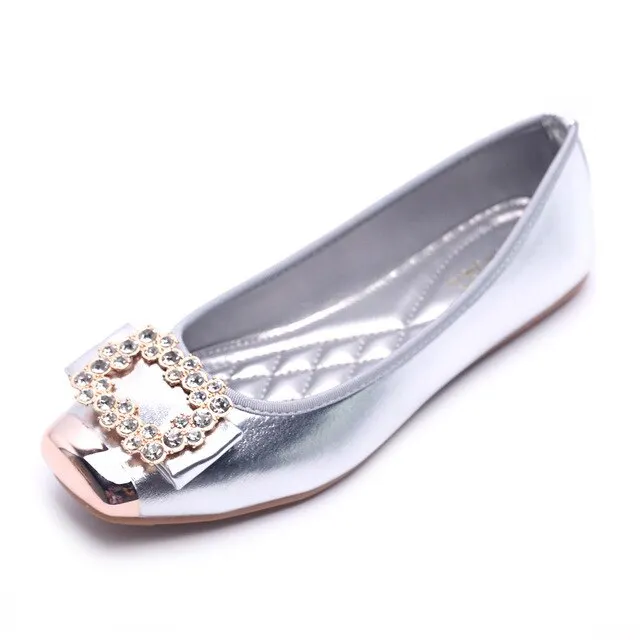 Women's Boat Sandals Rhinestone Decoration High Quality European Brand Design