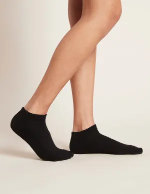 Women's Cushioned Ankle Socks - Black