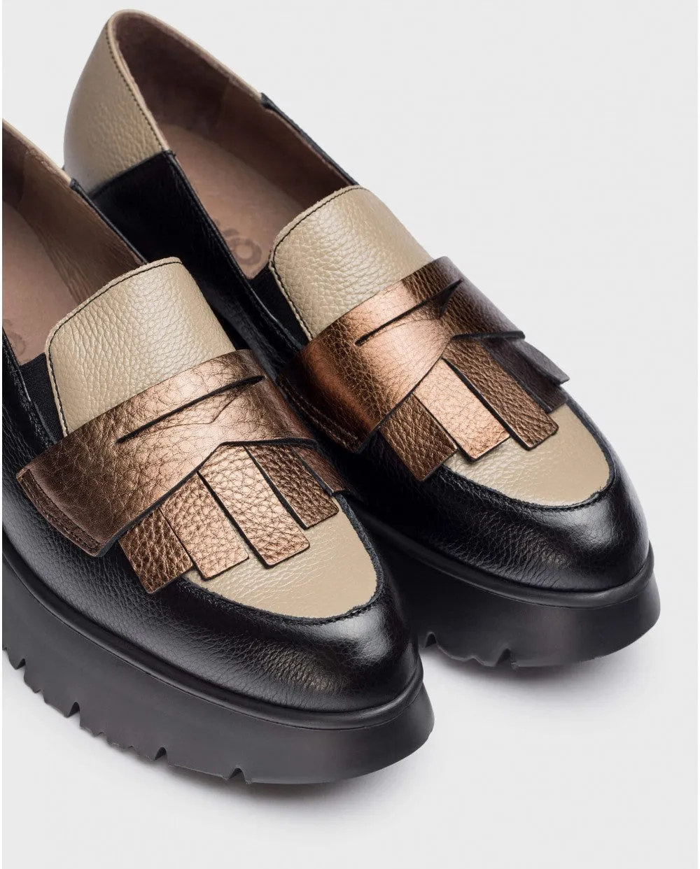 Wonders C-7312 Medianoche Loafer