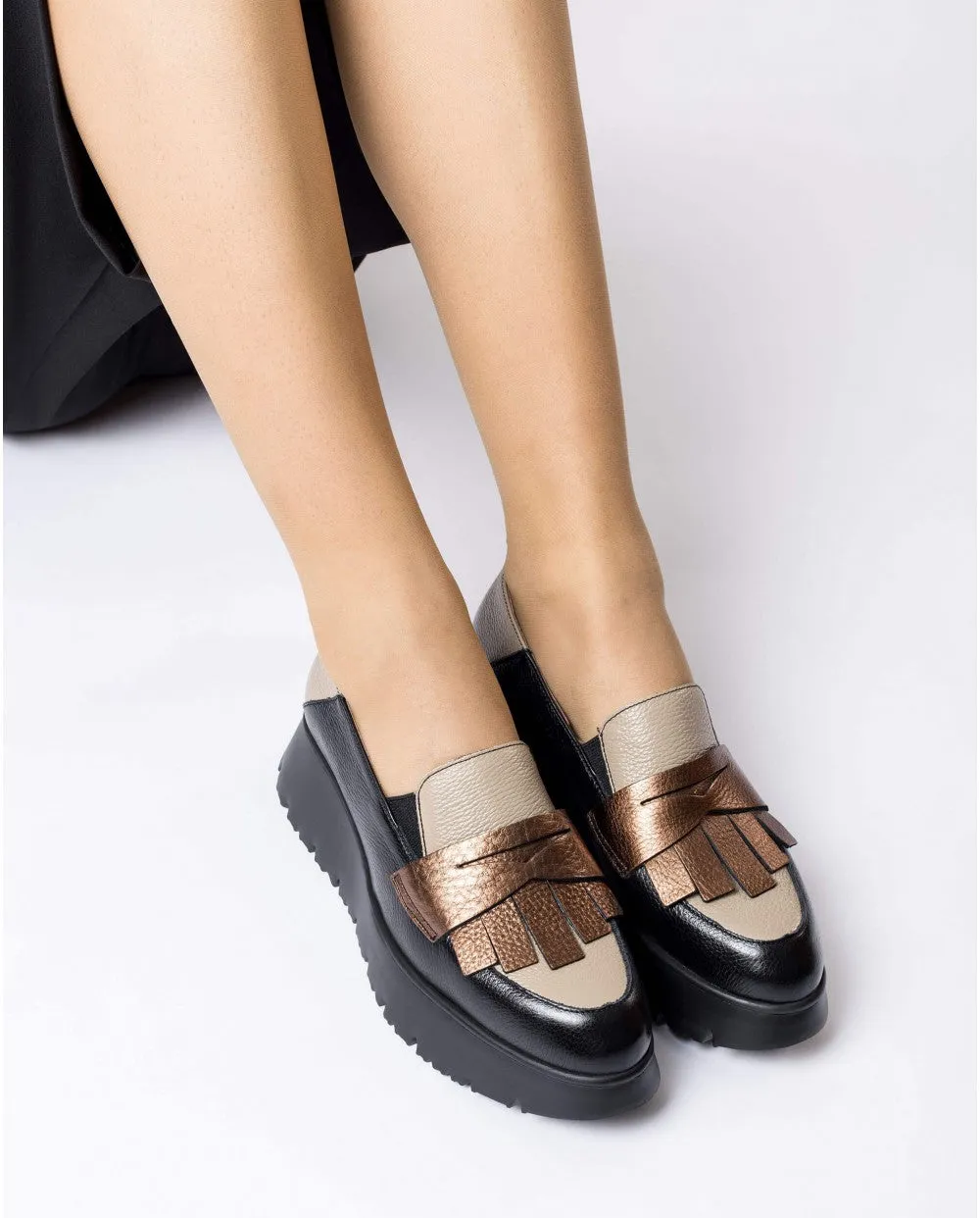 Wonders C-7312 Medianoche Loafer