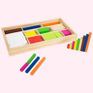 Wooden Cuisenaire Rod Maths Sticks - 300