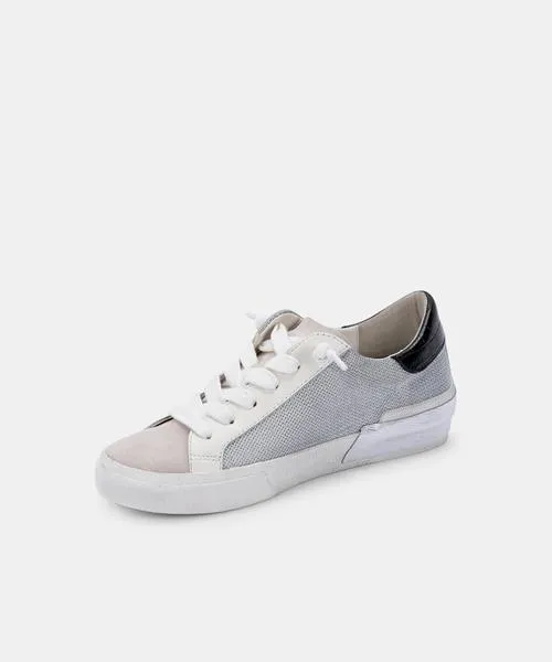 Zina Sneakers - Silver Multi Mesh