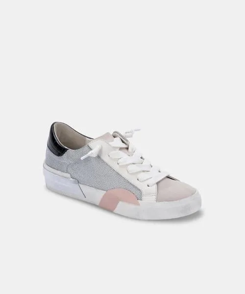 Zina Sneakers - Silver Multi Mesh