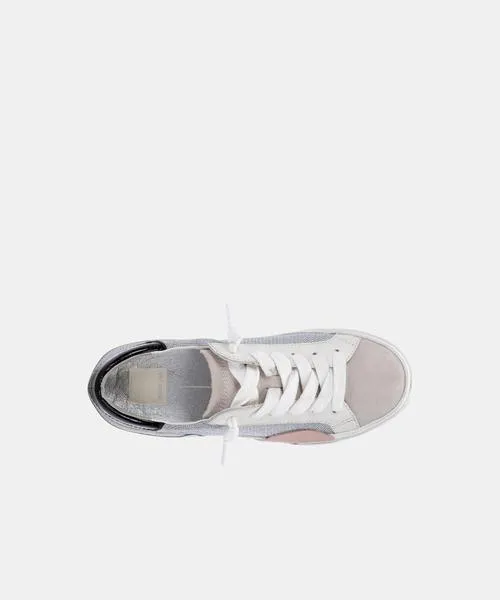 Zina Sneakers - Silver Multi Mesh